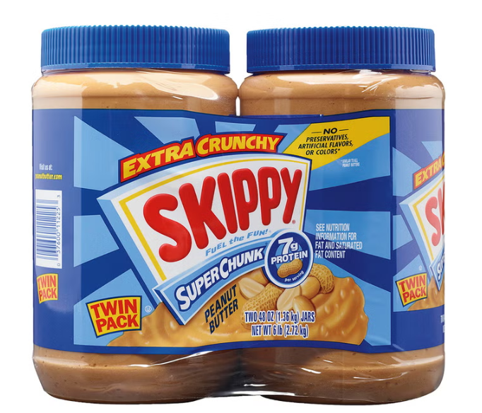 Skippy Peanut Butter, Super Chunk, 48 oz