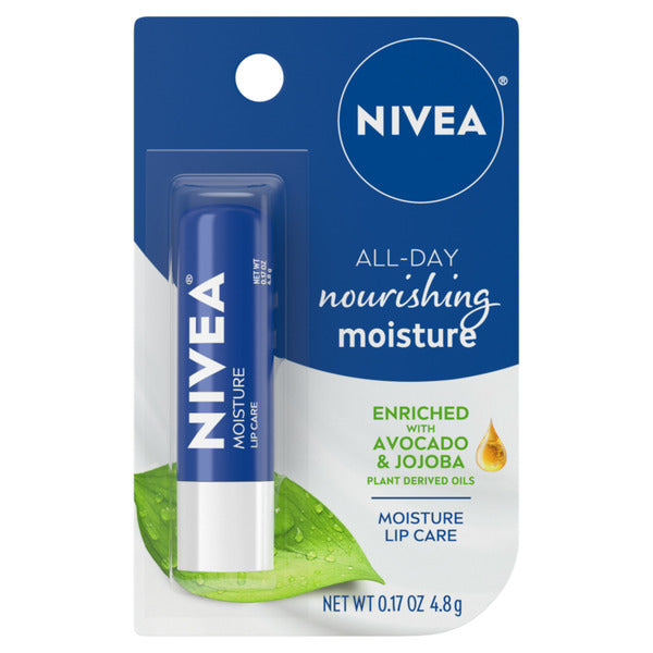 NIVEA Moisture 保湿润唇膏 0.17 oz（4.8g）单支装