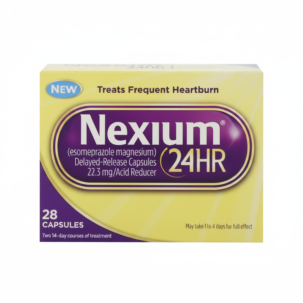 Nexium 24HR 白底产品图