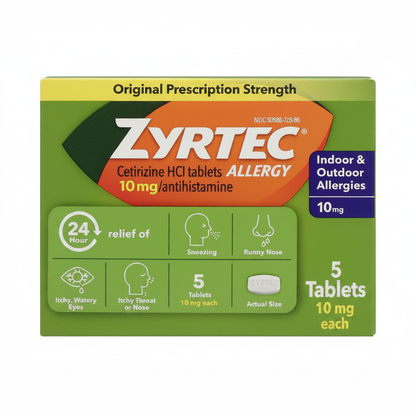 Zyrtec白底电商图
